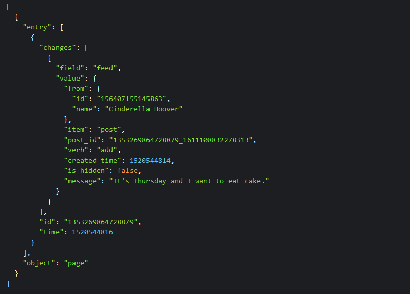 Webhook Response