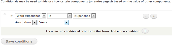 Add condition