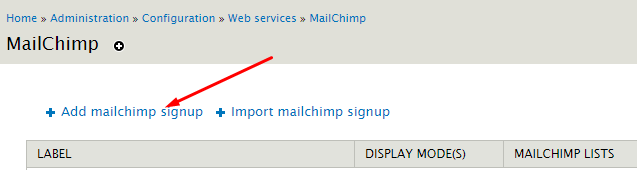 Add signup form