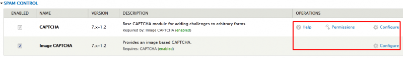 configure image