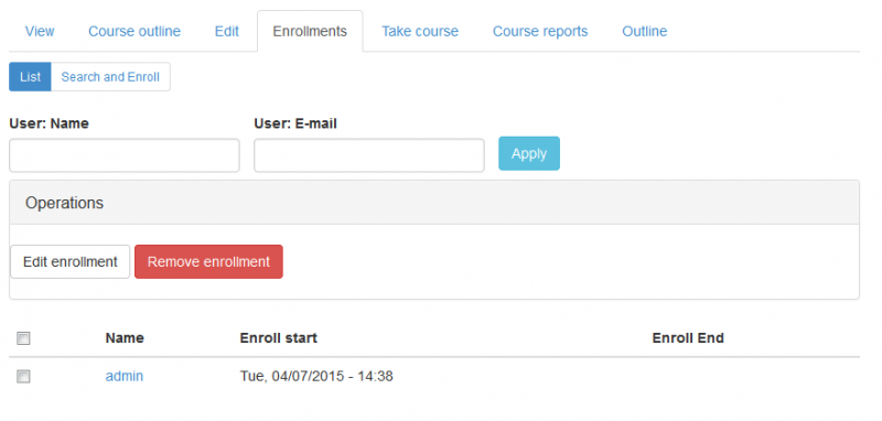 Enrollment