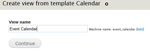 Event calender