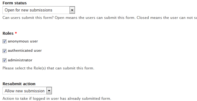 Form submit permission image
