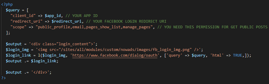 Login Code
