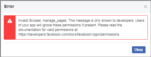 Manage Page Permission Error