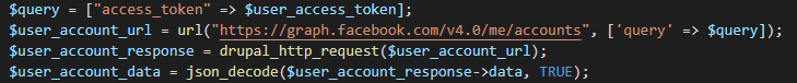 User Account Information
