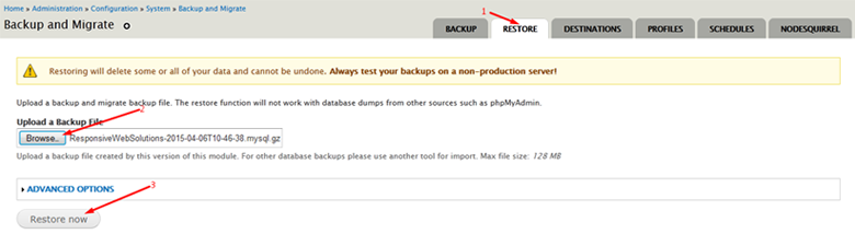 Restore Image
