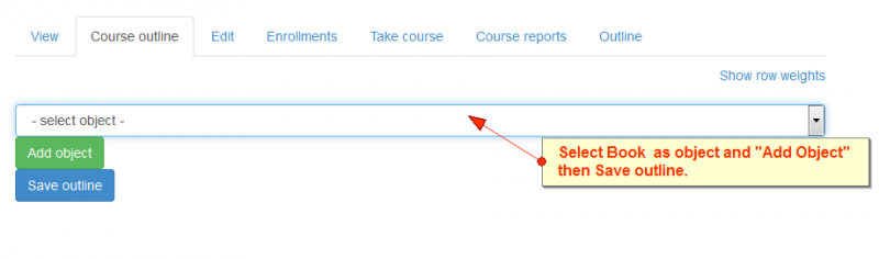 Select object