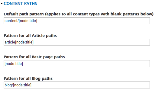 Set url pattern Image