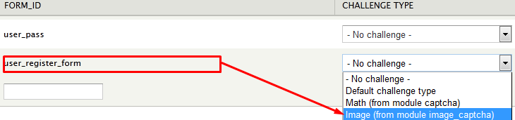 User register form image